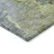 Homeroots 8' Olive Green And Gray Round Abstract Washable Indoor Outdoor Area Rug 581769 - alternate 2