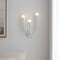Vidalite Breeze 3-Light Matte White Wall Sconce with Opal White Glass Shades, Included LED Bulbs CE1013107 - alternate 3