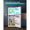 Black&Decker 10 Cu. Ft. Top Mount Refrigerator / Freezer -Stainless Look BR1000HS - alternate 4