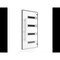 Vdomdoors Front Exterior Prehung Steel Door Ronex0131 Grey 96 2 Sidelight Exterior Windows Sidelites Entry RONEX0131EXD-GRE-W14+36+14xH96-LH-I - alternate 2