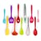 Megachef Mulit-Color Silicone Cooking Utensils, Set of 12 MGSP-901 - alternate 3