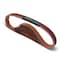 Powertec Sanding Belt, 1 in W, 30 in L, 80 Grit, Aluminum Oxide, 10PK 111290N - alternate 1