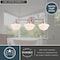 Vaxcel Eastgate 3-Light Satin Nickel Vanity Light with Frosted Opal Schoolhouse Globe Glass W0565 - alternate 3