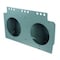 Grote Lighting 4in Round Light Mounting Module, Powder-Coated Steel, Gray, Rectangular,  51090 - alternate 2