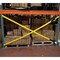 Mytee Products 8 Pk 2 inx98.5 in Pallet Rack Safety Straps for 8 ft Pallet Racking Bays 800 lbs WLL, 8PK PLTST-2985x8 - alternate 3