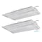 Nuwatt 2FT Linear High Bay LED Lights, 5000K Daylight, 100-277V, Dimmable 0-10V - 165W, 2PK NW-HB-L-165-2F-50K-2PK - alternate 1