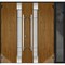 Vdomdoors Steel Double Doors Deux 1713 Natural Oak Black Sidelight Exterior Window Stainless Inserts Single M DEUX1713DEXD-OAKB-LH-W72+16 x H80 - alternate 2