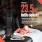 Squatz 24 Oz Poseidon Series Water Bottle with Shaker Ball, Black SQPSB-1B - alternate 3