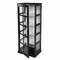 Homeroots Dynasty Contemporary Black and White Tall Curio Cabinet 401667 - alternate 2