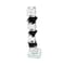 Homeroots 12" Black And Clear Crystal Tabletop Taper Candlestick 590222 - alternate 4