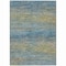 Homeroots 3' X 5' Denim Blue Striped Washable Indoor Outdoor Area Rug 608467 - alternate 2