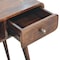Homeroots 35" Brown Solid Wood Writing Desk 723447 - alternate 3