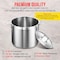 Bakken-Swiss 12QT Stockpot, Brushed Stainless Steel, Induction-Ready, Lid and Riveted Handles, Heavy Duty BAKSTQ12 - alternate 2