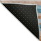 Homeroots 8' X 10' Orange Teal Blue And Salmon Striped Washable Indoor Outdoor Area Rug 613311 - alternate 2
