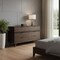 Homeroots 65" Acacia Solid Wood Six Drawer Double Dresser 473104 - alternate 2
