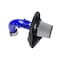 Hps Performance Air Intake Kit with Heat Shield, Blue,  827-687BL - alternate 1