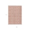 Homeroots 9' X 12' Salmon And Ivory Geometric Washable Indoor Outdoor Area Rug 613805 - alternate 3