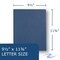 Kaboom Case of Dark Blue Pocket Folders w/Prongs, 11.75"x9.5", Twin Pockets hold 25 sht ea, 11 pt tag board, PK250 54121cs - alternate 3