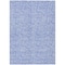 Homeroots 8' X 10' Denim Blue And Ivory Floral Washable Indoor Outdoor Area Rug 581861 - alternate 5