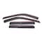 Ventshade Rainguards, Aerodynamic Design, In-Channel, Smoke, Acrylic, Set Of 4 194293 - alternate 1