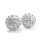 Homeroots Set of Two White Aluminum Hand Painted Decorative Orbs, 2PK 722457 - alternate 3