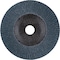 Pferd 6'' x 5/8-11 Thd. POLIFAN Flap Disc - Z PSF EXTRA STEELOX, Zirconia, 36 Grit, Conical 60667 - alternate 2