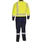 Pip Coverall, V-Neck, Hi-Vis Yellow, Zipper 314M6369H - alternate 3