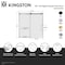 Kingston Brass 60" W x 60" H Right Handed Tub Door, Polished Chrome SSD60608SR1 - alternate 2