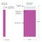 C-Line Products 3/4" x 10" Purple DuPont Tyvek Security Wristbands, 100/PK 89109 - alternate 2