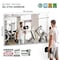 Fab Glass And Mirror Home Gym Mirror 36x60inches 1/4in Thick, Large Full Body Mirror for Yoga, Large Wall Mirror Ful GMA36x60 - alternate 2