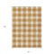 Homeroots 3' X 5' Orange And Beige Plaid Washable Indoor Outdoor Area Rug 595415 - alternate 5