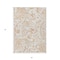 Homeroots 5' X 8' Coral Ivory And Peach Paisley Washable Indoor Outdoor Area Rug 588643 - alternate 3