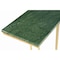 Homeroots 24" Green and Gold Marble and Metal End Table 632685 - alternate 4