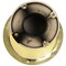 Deejay Led Blue-Gold Bolt-on Horn Flare with 2-in Throat for 2-in Compatible High Frequency Drivers TBH2INHORNBKGOLD - alternate 3