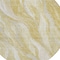 Homeroots 8' Gold Beige And Ivory Round Abstract Washable Indoor Outdoor Area Rug 582988 - alternate 2