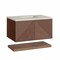 James Martin Vanities Marcello 36" Single Vanity, Chestnut, w/ 3 CM Siberian Silestone Top D200-V36-CSN-3SFR - alternate 3