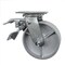 Service Caster 6 Inch Semi Steel Swivel Caster with Roller Bearing and Total Lock Brake SCC SCC-TTL30S620-SSR - alternate 1