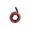 Gb UpperHand Series Fish Tape, 1/8 in Tape, 65 ft L Tape, Carbon Steel Tape, Red Case FTS-65R - alternate 1