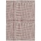 Homeroots 3' X 5' Burgundy And Ivory Striped Washable Indoor Outdoor Area Rug 583408 - alternate 3