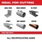 Milwaukee Tool 9 in x 10 TPI Reciprocating Saw Blade, 1-PK 48-00-6552 - alternate 3