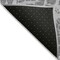 Homeroots 5' X 8' Charcoal Abstract Washable Non Skid Indoor Outdoor Area Rug 559257 - alternate 2
