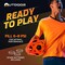 Outdoorcruiser Outdoor Cruiser Light Up Soccer Ball-Waterproof Rubber Construction Glow in the Dark Glows Up OCFBL5 - alternate 4