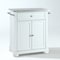 Crosley Alexandria Stainless Steel Top Portable Kitchen Island/Cart KF30022AWH - alternate 1