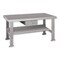 Pucel Workbench with Shelf and Drawer, 60 in W x 24 in D x 32-1/2 in H - 37-1/2 in H - 37-1/2 in HH, Putty FSD-2460-ABL - alternate 1