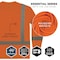 Ergodyne Hi-Vis Shirt, XL, Orange, Long Sleeve 22065 - alternate 3