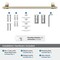 Amerock Davenport Golden Champagne Transitional 18 in 457 mm Towel Bar BH36053BBZ - alternate 3