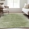 Homeroots 5' X 8' Artichoke Green And Fern Green Abstract Washable Indoor Outdoor Area Rug 587621 - alternate 4