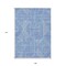 Homeroots 9' X 12' Blue And Ivory Abstract Washable Indoor Outdoor Area Rug 594921 - alternate 3