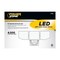 Bell Link 3-Head Security Light, 120 V, 35 W, LED Lamp, Daylight/Warm White, 4000 Lumens, White Fixture CL-SLM4KACW-3H - alternate 2