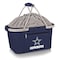 Picnic Time Family Of Brands NFL Dallas Cowboys - Metro Basket Collapsible Cooler Tote 645-00-138-094-2 - alternate 1